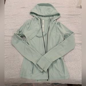 lululemon define jacket with hood size 4 mint green